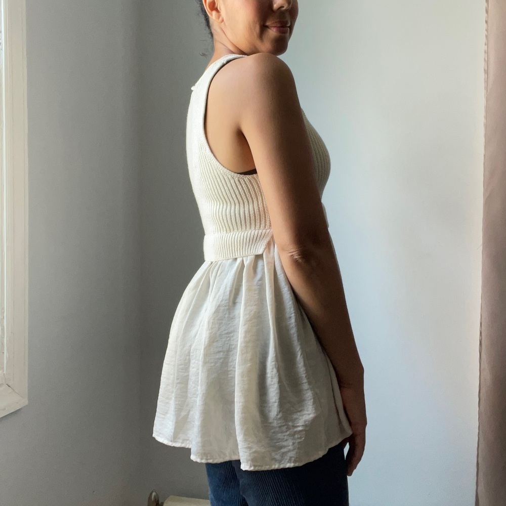 Super Cute Urban Outfitters Kimchi Blue sleeveless babydoll spring mini dress